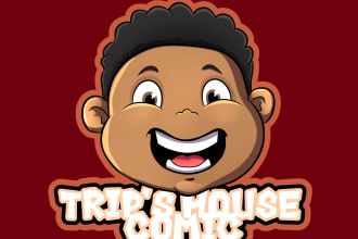 design caricature mascot logo