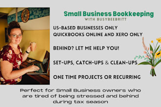 help with quickbooks online or xero bookkeeping