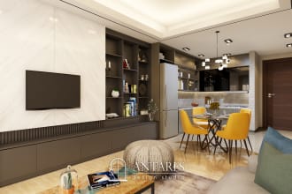 do interior design for house apartment cafe office and other spaces