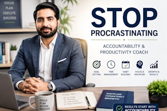 be your accountability and productivity coach to achieve your goals