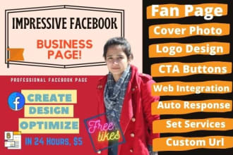setup impressive facebook business page