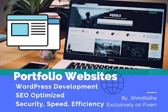 professionally design or recreate your wordpress portfolio websites