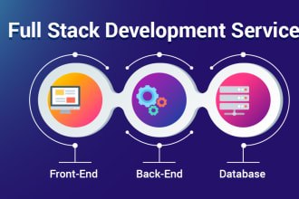 do full stack web app development for angular, laravel, node, vue, deployment