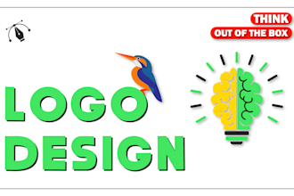 create a modern, trendy logo design for your brand