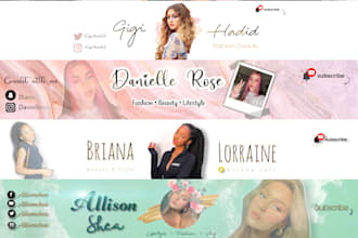 create you an outstanding yt banner
