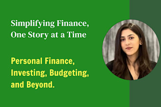 ghostwrite or write book and ebooks on personal finance, investing and budgeting