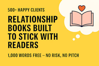 ghostwrite dating or relationship books about heartbreak, healing, and self love