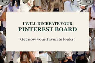 recreate your pinterest board on your favorite online shop