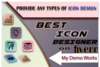 design unique custom icons carefully