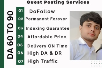 do SEO dofollow guest post backlinks