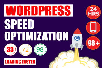 speed up wordpress website and optimize wordpress speed for fast loading