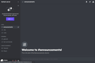 make a discord server