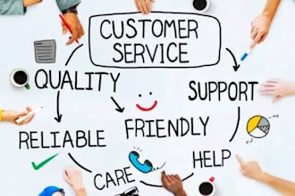 professional customer service virtual assistant for your business