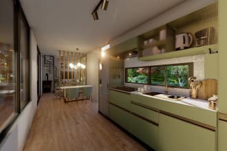 design your home, restaurant, shop, office and 3d renderings