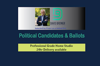 voice political candidates or ballots