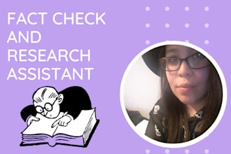 fact check and research for you