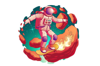 do aerospace logo with satisfaction