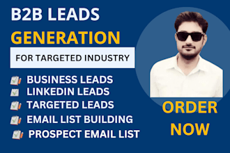 provide targeted b2b lead generation for any industries