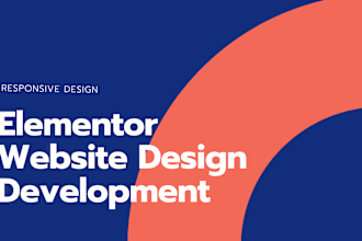 convert figma to elementor site, build custom elementor websites