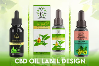 do product label design, cbd oil label, and box design