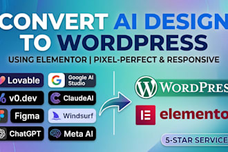 clone or migrate ai landing pages to wordpress from lovable, replit, claude