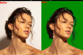 do hair masking and photo editing