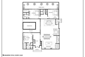 create and draw your 2d floor plan in autocad
