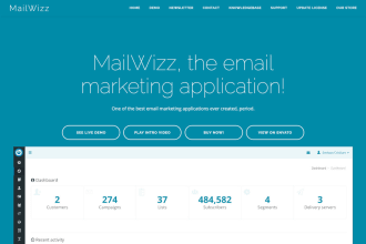 install mailwizz and create extensions for you