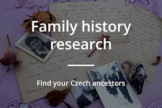 find your czech ancestors and do your czech genealogy