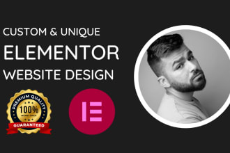 design your wordpress website with elementor page builder