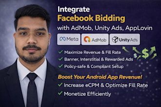 integrate facebook bidding with admob topon applovin mediation