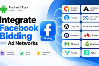integrate facebook bidding with admob topon applovin mediation