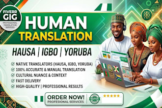 translate your document, video, music to nigerian language