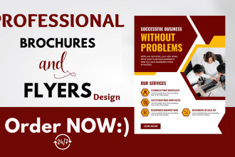 design anything in canva including brochures, business cards