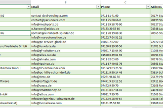 do scraping, extraction, mining of data from any website