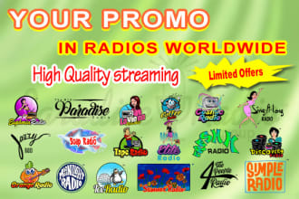 promote you and your music in radios worlwide