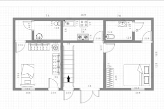 do architectural drawing set in autocad
