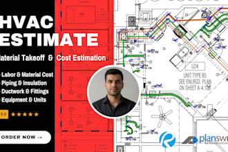 do hvac material take off and cost estimation