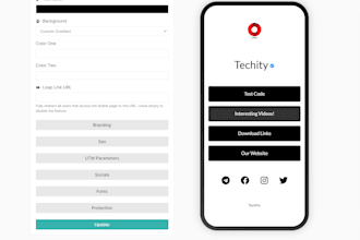 create same website like linktree for you