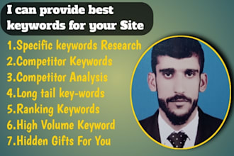 research keyword for website and analysis competitor