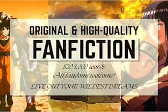 write the fanfiction you are longing for