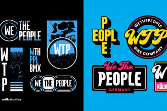 design a badge, logo, or emblem for your shirts and merch