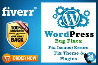 fix wordpress bugs errors, fix woocommerce bugs, plugin update n issues fix