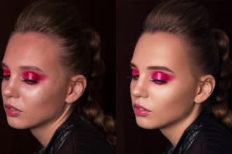do beauty, portrait, fashion, model skin image retouching