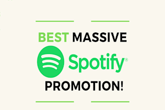 organic music marketing and promotion for your spotify track
