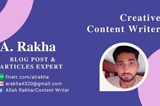 write best SEO friendly article
