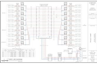 provide commercial solar permit package design services