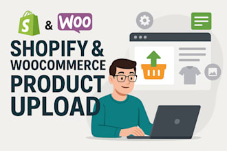 add or upload products, product listing, data entry, CSV to woocommerce, shopify