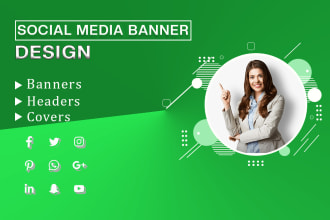 design a professional website banners, facebook covers or headers