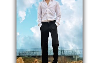 do composite, photo and adobe photoshop editing